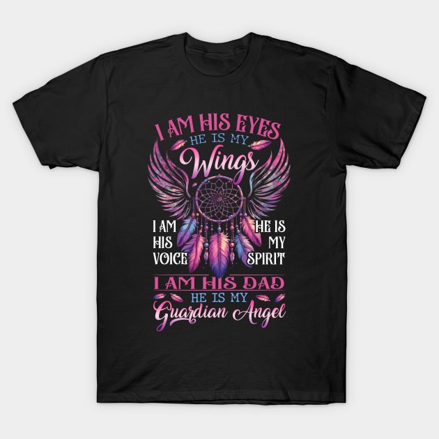 Dad Son He Is My Guardian Angel Memorial Day T-Shirt by Buleskulls 